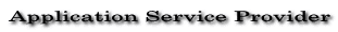 Application Service Provider